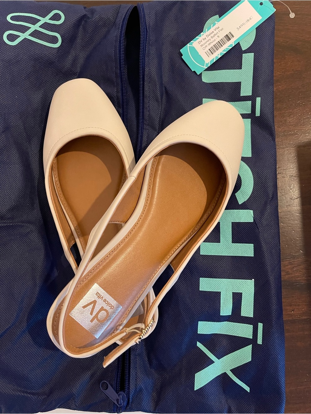 DV by Dolce Vita Beige Slingback Flats